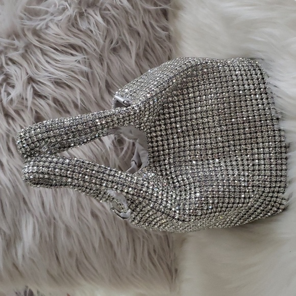 Rhinestone Bucket Bag - Picture 1 of 5